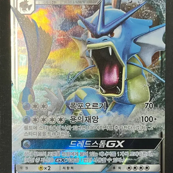 [BUNJANG] Pokemon Card Gyarados GX RR (SM2K) / 포켓몬카드 갸라도스GX RR (sm2K)-2017-