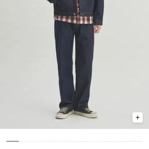 [BUNJANG] The Row 5pk Wide Tapered Selvedge Denim Indigo / [1] 인더로우 5pk 와이드 테이퍼드 셀비지 데님 인디고