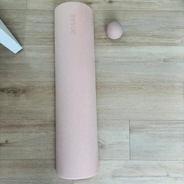 [BUNJANG] Foam Roller and Massage Ball Set - Pink / 보세 폼롤러 마사지볼 세트 핑크
