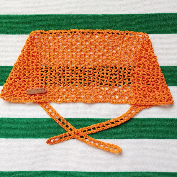 [BUNJANG] Handmade Summer Hairband (Orange) / 핸드메이드 바캉스 헤어밴드 (오렌지)