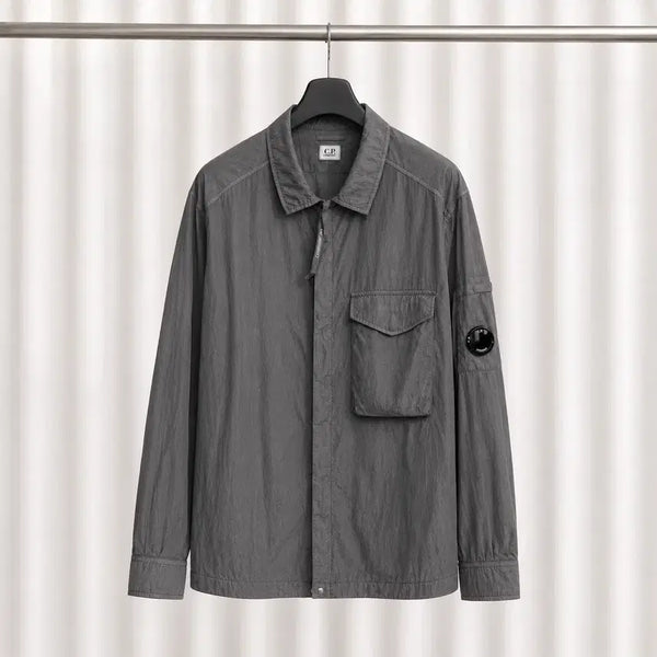 [BUNJANG] C.P. Company 25SS Nylon Metallic Overshirt Windbreaker XXXL / [A]25SS CP 컴퍼니 나일론 메탈릭 오버셔츠 바람막이 3XL사이즈