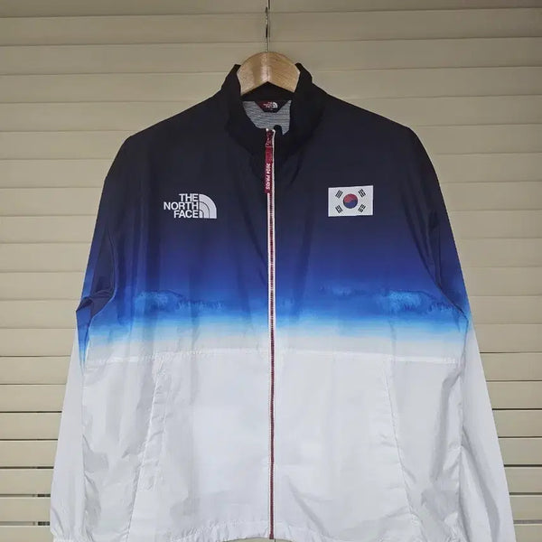 [BUNJANG] The North Face 2024 Paris Olympics Team Korea Reston Windbreaker Jacket L (100) / 노스페이스 2024파리올림픽 팀코리아 레스턴 바람막이 자켓 L(100)
