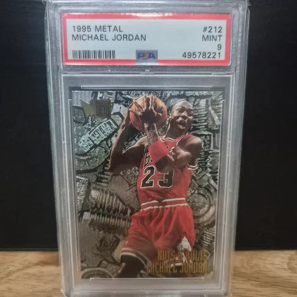 [BUNJANG] 1995 Metal Michael Jordan Card (PSA 9 Mint) / 1995 메탈 마이클 조던 카드 민트 9등급