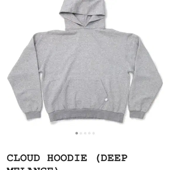 [BUNJANG] 77c Cloud Hoodie Deep Melange XL / 77c 클라우드 후디