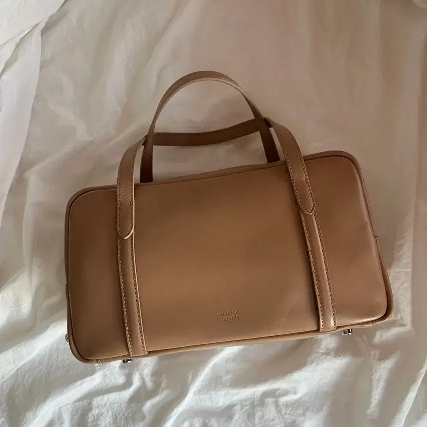 [BUNJANG] Monde Monde Soft Box Dot Bag / 몽드몽드 소프트박스 도트백