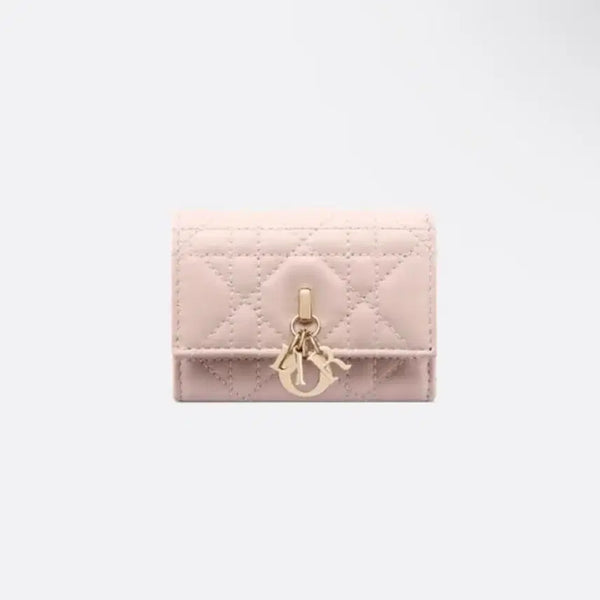 [BUNJANG] Dior Lady Dior Veronica Wallet Powder Pink / 디올 베로니카 지갑 파우더핑크