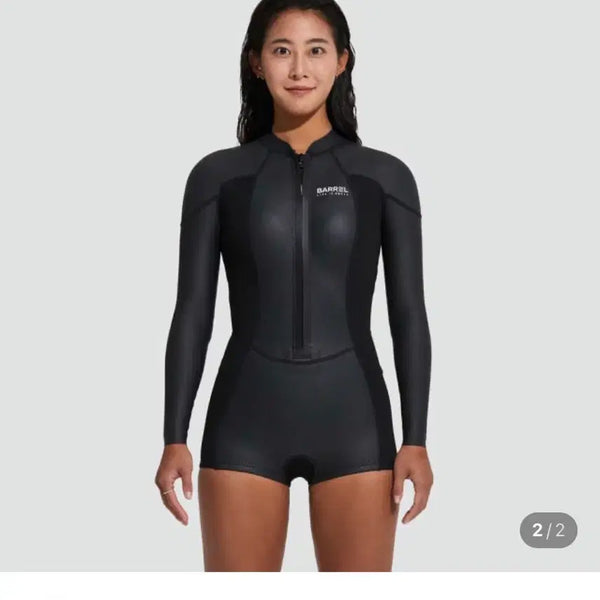 [BUNJANG] Barrel Women's Active Spring Wetsuit 2mm Black / 배럴 우먼 액티브 스프링 슈트 2mm 블랙 판매 합니다.