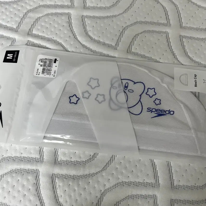[BUNJANG] Speedo Kirby White Mesh Swim Cap / 스피도 커비 화이트 메쉬수모