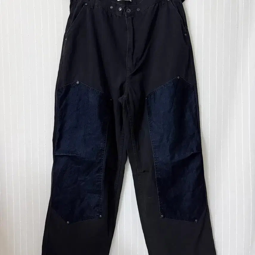 [BUNJANG] Etce Double Knee Velvet Pants L / Etce 벨벳 더블니 팬츠 L