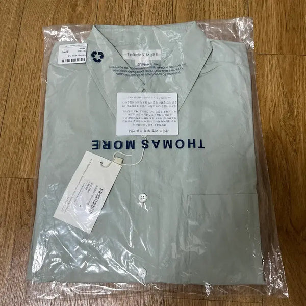 [BUNJANG] Thomas Moore Paper Shirt Mint Green SW Size / 새제품 남여공용 토마스모어 페이퍼셔츠 민트그린 SW사이즈
