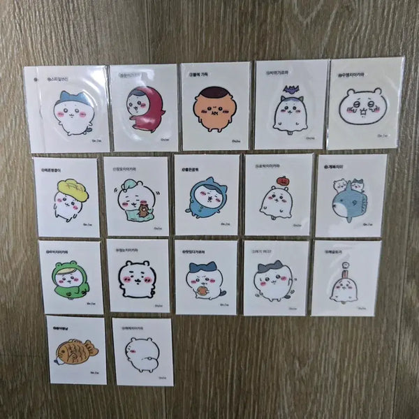 [BUNJANG] Assorted Character Stickers (e.g., Monchou, Sanrio, Tinyping, Chunsik) / 먼작귀,산리오,티니핑,춘식이등 띠부씰