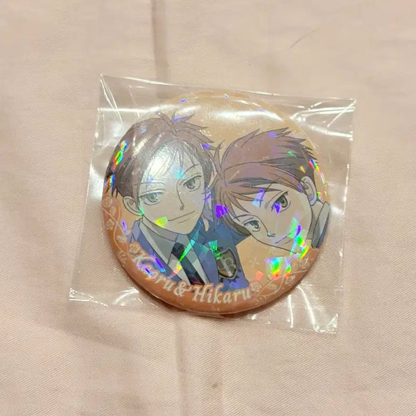 [BUNJANG] Ouran High School Host Club Hikaru Kaoru Can Badge Set / 오란고교 호스트부 사교클럽 히카루 캔뱃지 카오루