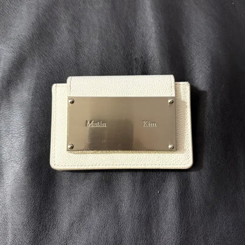 [BUNJANG] MATIN KIM Leather Wallet / 마땡킴 지갑