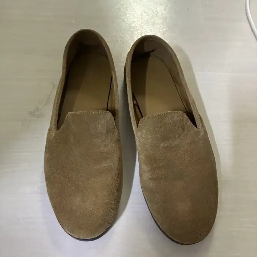 [BUNJANG] Zara Low Profile Loafers (Size 290) / 자라 44(290) 소가죽 스웨이드 로우 프로파일 로퍼