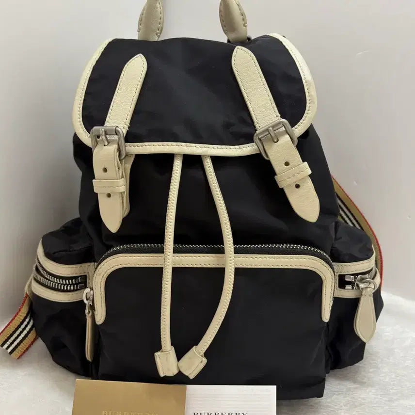 [BUNJANG] Burberry Black Nylon Backpack / 정품) 버버리 블랙 나일론 백팩