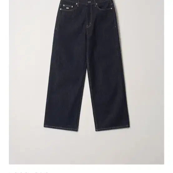 [BUNJANG] AvieMue Raw Denim Low-Rise Jeans Size 0 / 아비에무아 로우라이즈 생지 데님 0사이즈