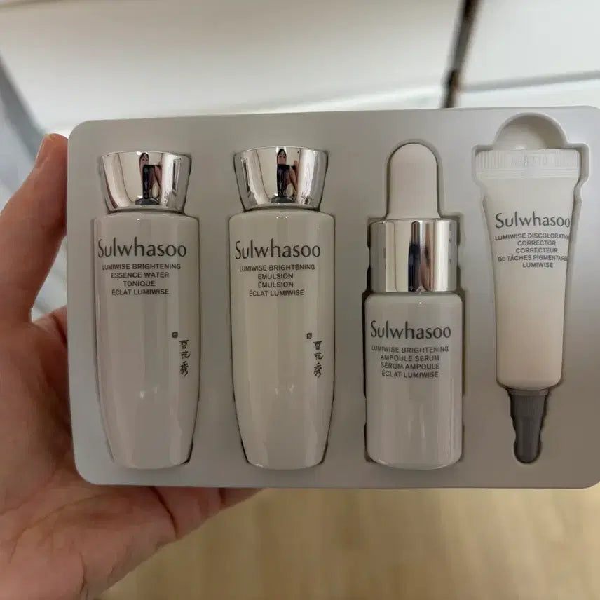 [BUNJANG] Sulwhasoo Clarifying Kit (Travel Size) 4-Piece Set / 설화수 자정키트 4종세트 (여행용)