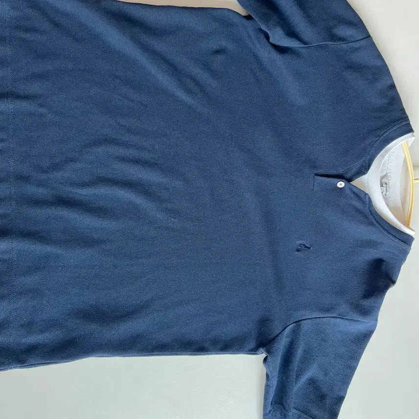 [BUNJANG] Beanpole Navy Short Sleeve T-Shirt Size 100 / 빈폴 네이비 반팔 티셔츠 100