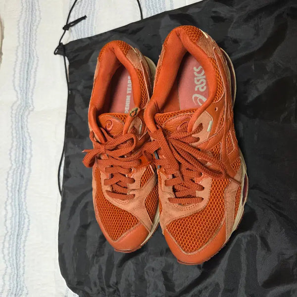 [BUNJANG] Denim Tears x Asics GEL-MC PLUS "Red" Sneakers / 데님티어스 x 아식스 gel-mc plus 275 팝니다~