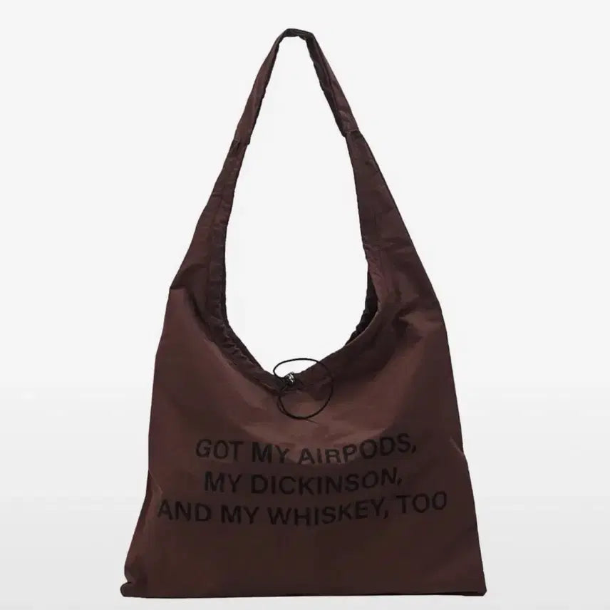 [BUNJANG] Fill the Blank Brown Bag / 필인더블랭크 가방