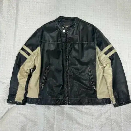[BUNJANG] Wilson Leather Biker Jacket / 무배)윌슨 레더 바이크 자켓