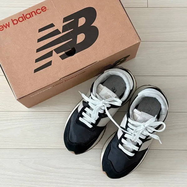 [BUNJANG] New Balance 237 Sneakers Black White / 뉴발란스 237 운동화 블랙 화이트