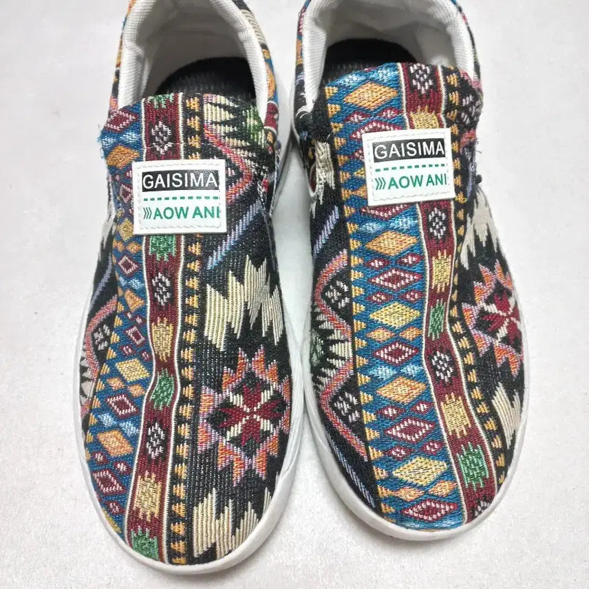 [BUNJANG] Gaishima Patterned Sneakers / 가이시마 패턴 스니커즈