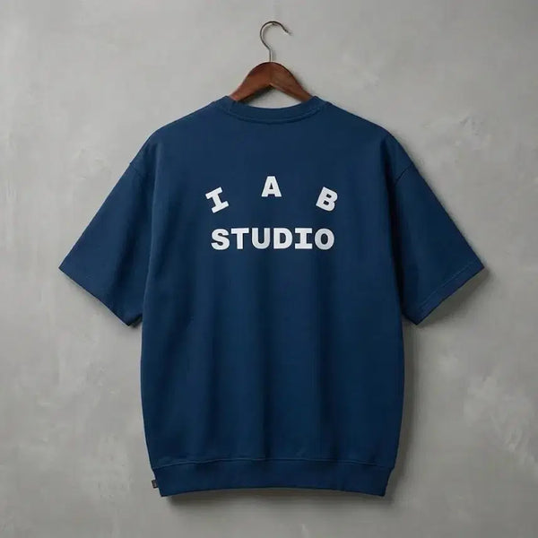 [BUNJANG] IAB Studio Heavy Cotton Setup Shorts & T-Shirt Set / 아이앱스튜디오 헤비코튼 셋업 아이앱 반바지 반팔 반팔티