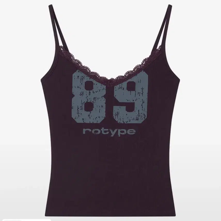 [BUNJANG] Lotype Sleeveless Top Purple / 로타입 나시