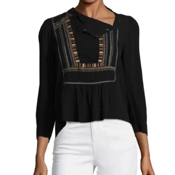[BUNJANG] Isabel Marant Genuine Ethnic Embroidered Blouse / 이자벨마랑 정품 에스닉 블라우스