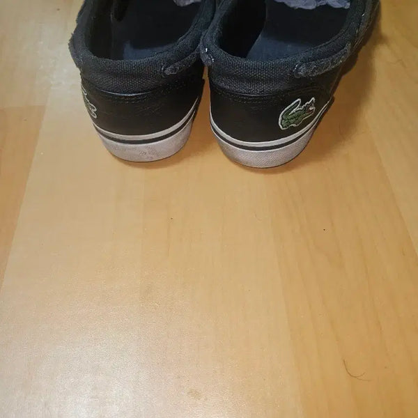 [BUNJANG] Lacoste Women's Black Sneakers / 라코스테 스니커즈블랙
