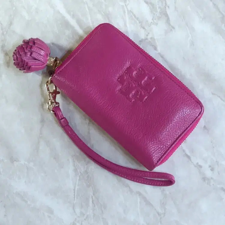 [BUNJANG] Tory Burch Tassel Medium Wallet / <정품>토리버치 태슬 중지갑