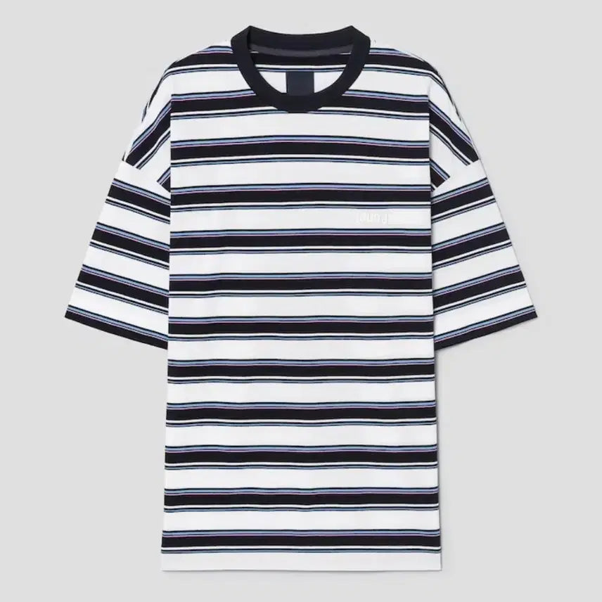[BUNJANG] Juun.J 26SS Pique Stripe Short Sleeve Shirt (L) / 준지 26ss 피케 스트라이프 숏슬리브(L)