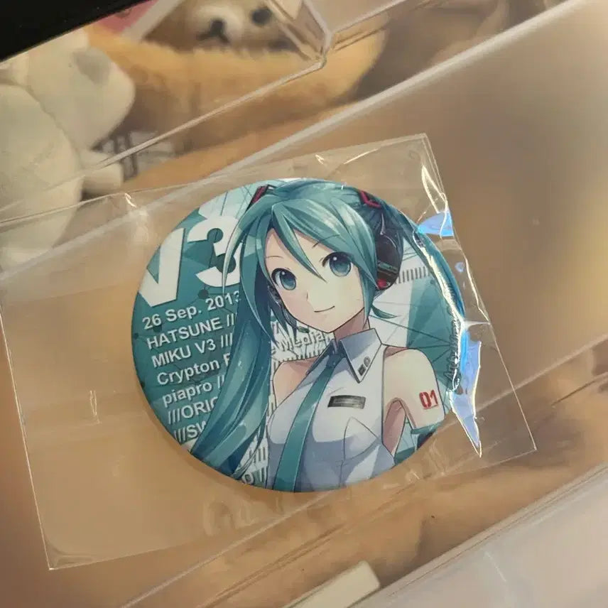 [BUNJANG] Hatsune Miku Can Badge v3 / 하츠네미쿠 캔뱃지 v3