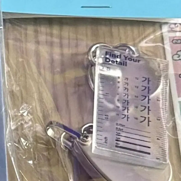 [BUNJANG] Sigongsa Keyring Magnifier with Font Enlargement / 시공사 키링 폰트 확대경 돋보기 루페 서울국제도서전