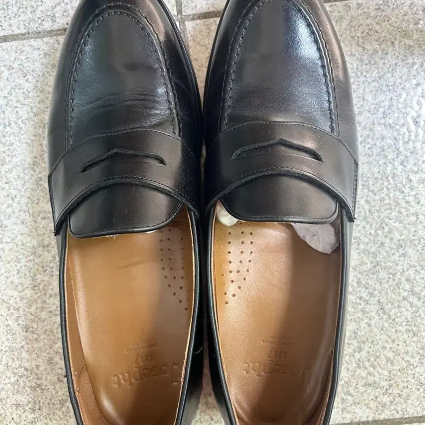 [BUNJANG] Jospert Hamel Black Penny Loafers / 조셉트 하멜 블랙 페니로퍼 265