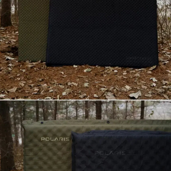 [BUNJANG] Polaris Comfy Self-Inflating Mat Double Black / 폴라리스 콤피 자충매트 2인용 더블 블랙