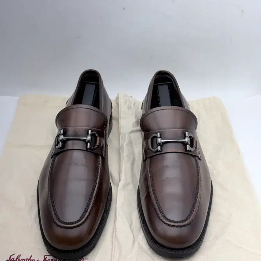 [BUNJANG] Salvatore Ferragamo Leather Shoes / 정품)페라가모구두265