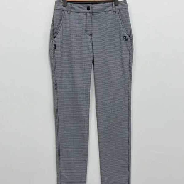 [BUNJANG] Pearly Gates Check Pattern Golf Pants Women's Size 0 / 파리게이츠 체크 골프 바지