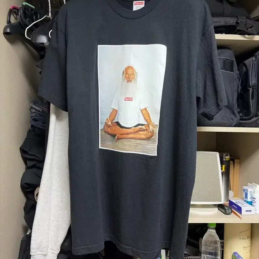 [BUNJANG] Supreme Rick Rubin T-Shirt Black 21FW L Size / 슈프림 릭 루빈 티셔츠 블랙 21FW L 사이즈