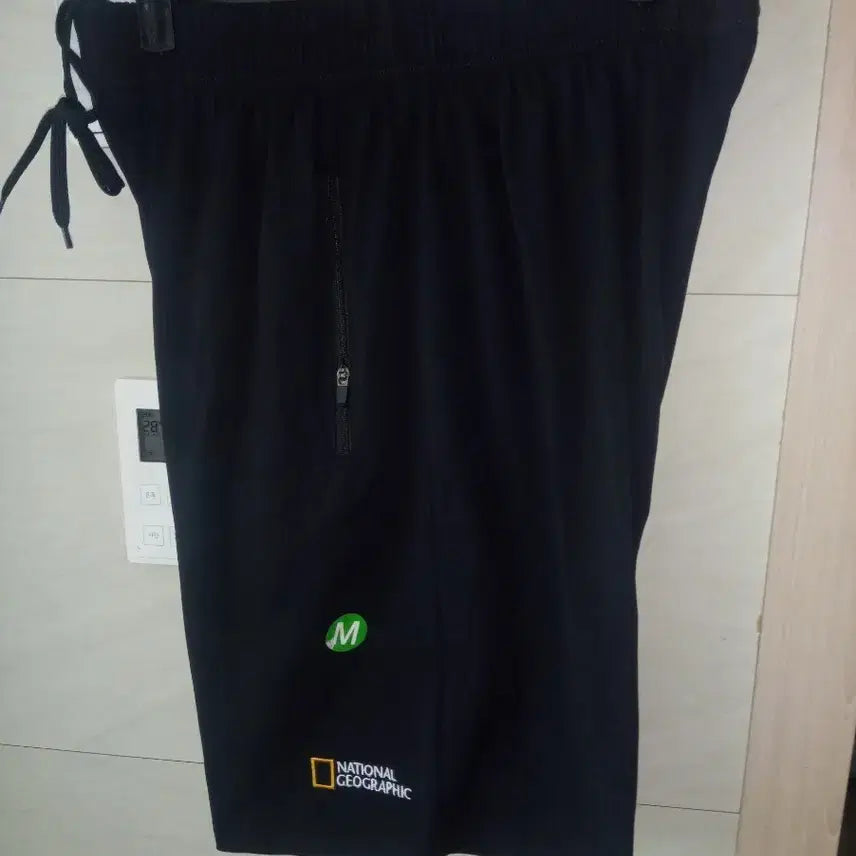 [BUNJANG] National Geographic Cooling Shorts Black M New / 내셔널지오그래픽 냉감 반바지 M 새상품 블랙