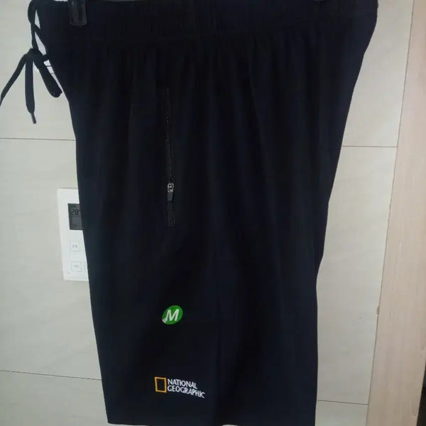[BUNJANG] National Geographic Cooling Shorts Black M New / 내셔널지오그래픽 냉감 반바지 M 새상품 블랙