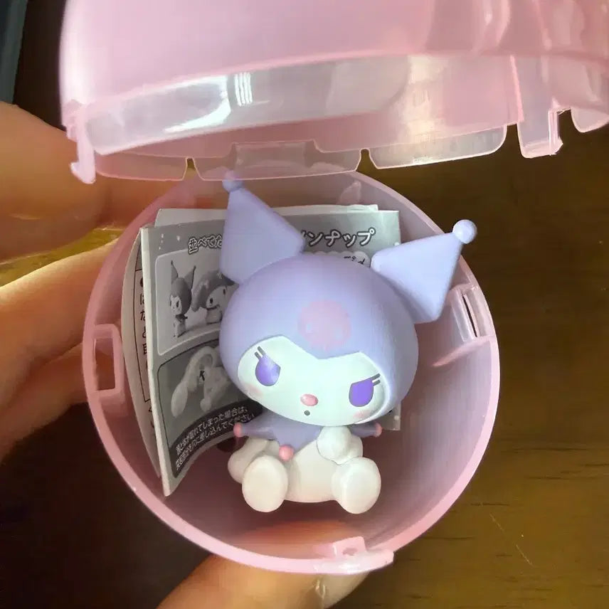 [BUNJANG] Bandai Atama Kottsun Gachapon Kuromi / 반다이 갸우뚱 가챠 산리오 아타마코츤 쿠로미