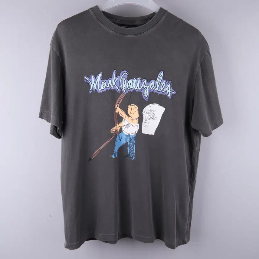 [BUNJANG] Mark Gonzales Printing T-Shirt (M) / 마크곤잘레스 프린팅 반팔 티셔츠 (M)
