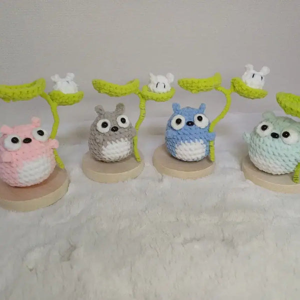 [BUNJANG] Totoro Knitted Keychain / 토xx  뜨개키링