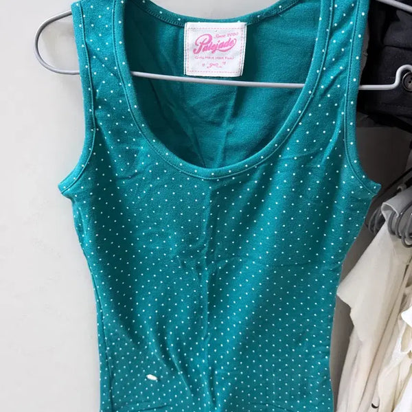 [BUNJANG] Pale Jade Sleeveless Top / 페일제이드 나시