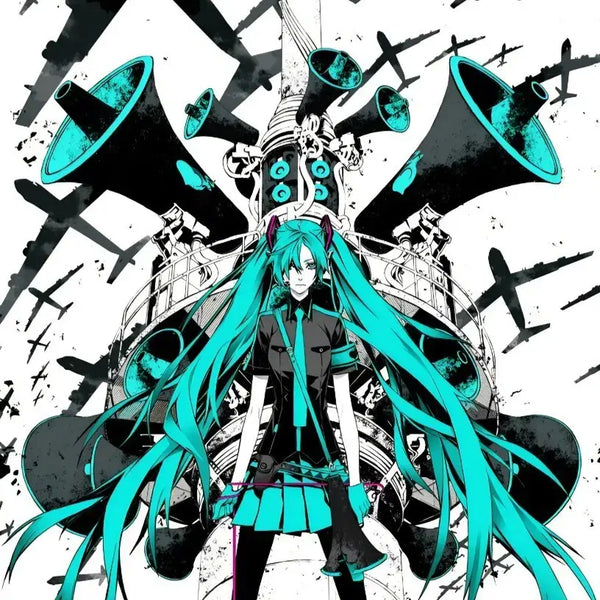 [BUNJANG] Love is War Hatsune Miku Full Set Cosplay Costume / 예판 사랑은 전쟁 미쿠 (풀셋)