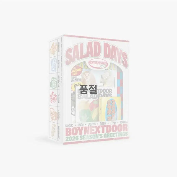 [BUNJANG] BOYNEXTDOOR 2026 Season's Greetings Salad Days POB / [특전 포함]보이넥스트도어 2026 시즌그리팅 샐러드 데이즈