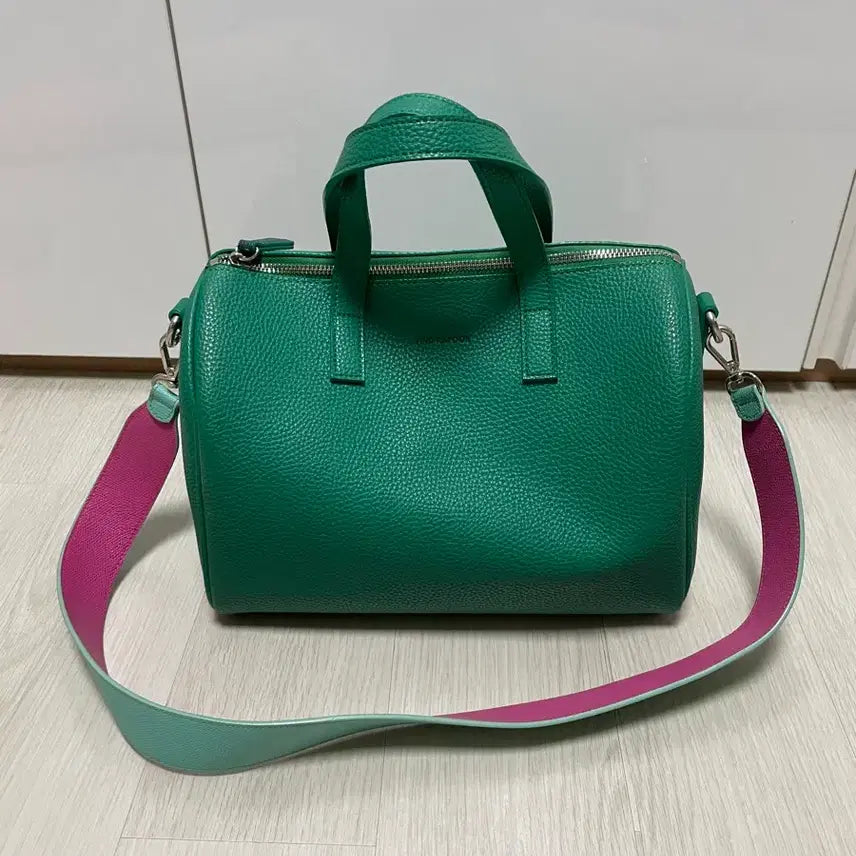 [BUNJANG] FIND KAPOOR Boston Bag Green / FIND KAPOOR 파인드 카푸어 보스톤백 그린