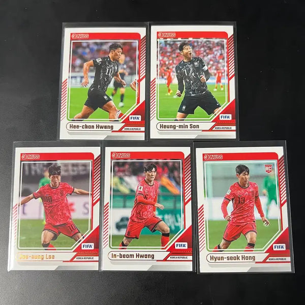 [BUNJANG] Donruss South Korea National Team 5-Card Lot / 돈러스 대한민국 국대 5장 랏
